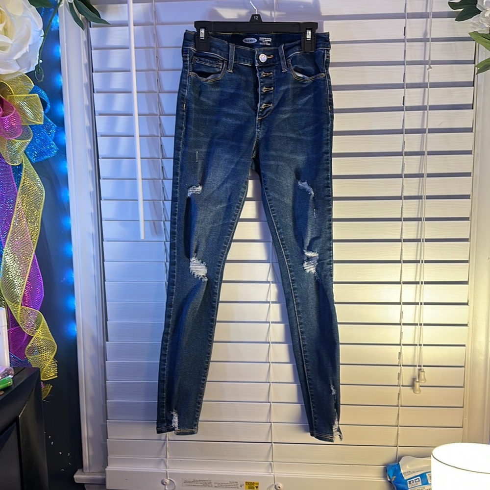 Old Navy High rise Jeans Sz12 🌺Bundle & Save🌺